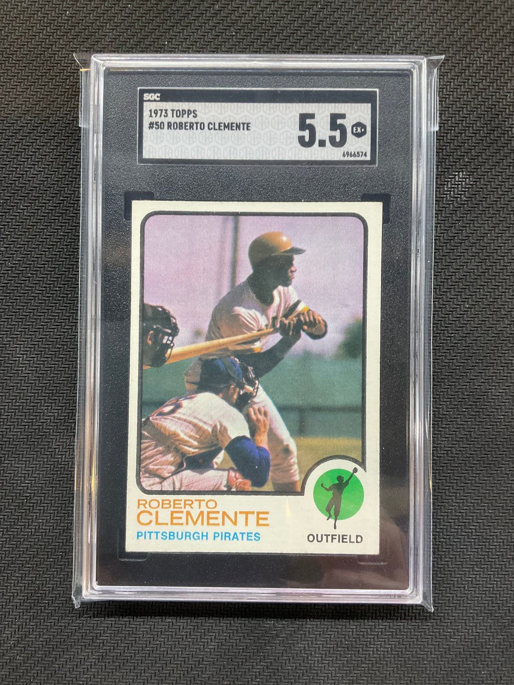 1973 Topps Roberto Clemente #50 SGC 5.5 Pirates