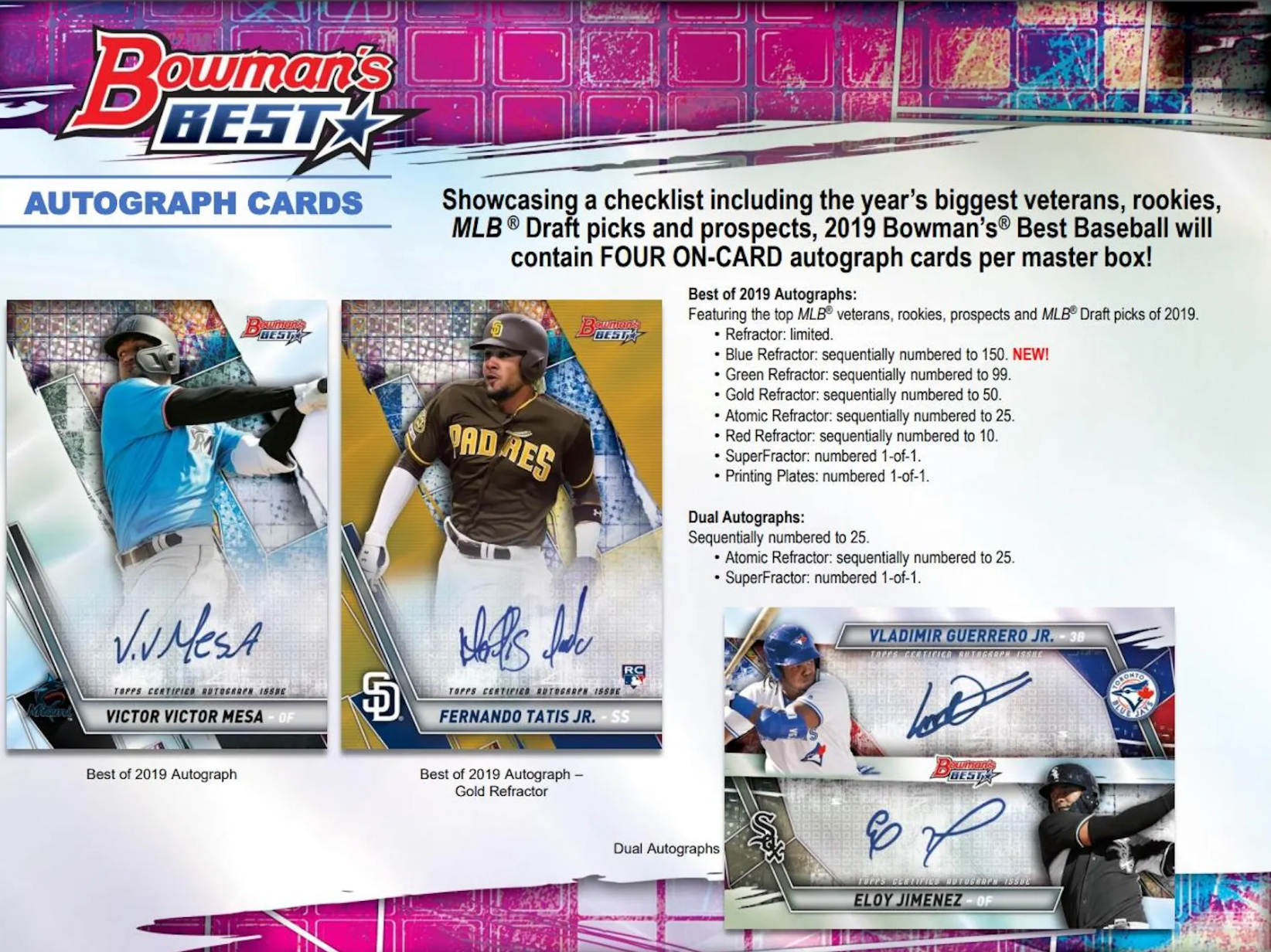 2019 Bowman's Best Baseball Hobby Box