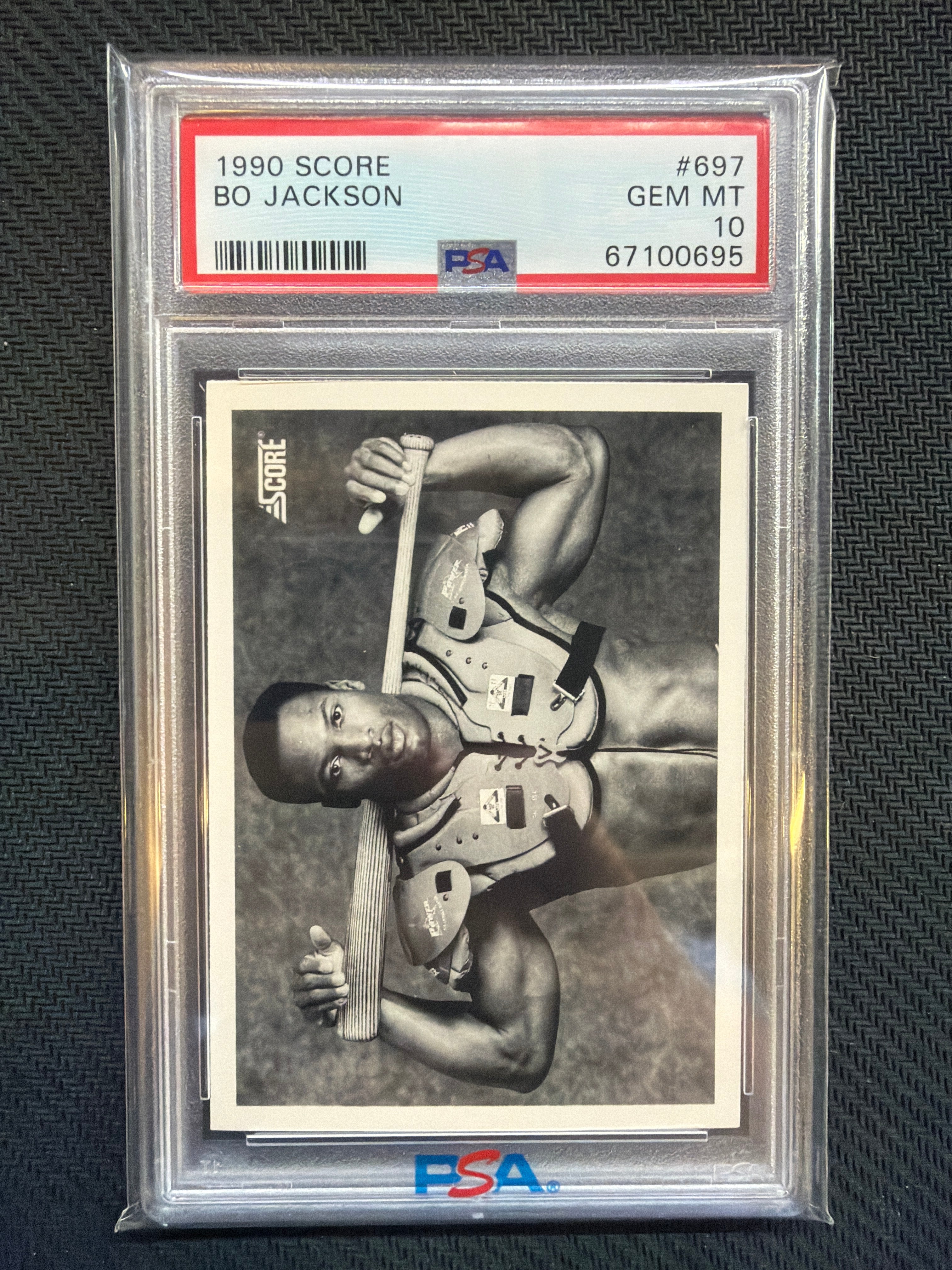 1990 Score Bo Jackson #697 PSA 10