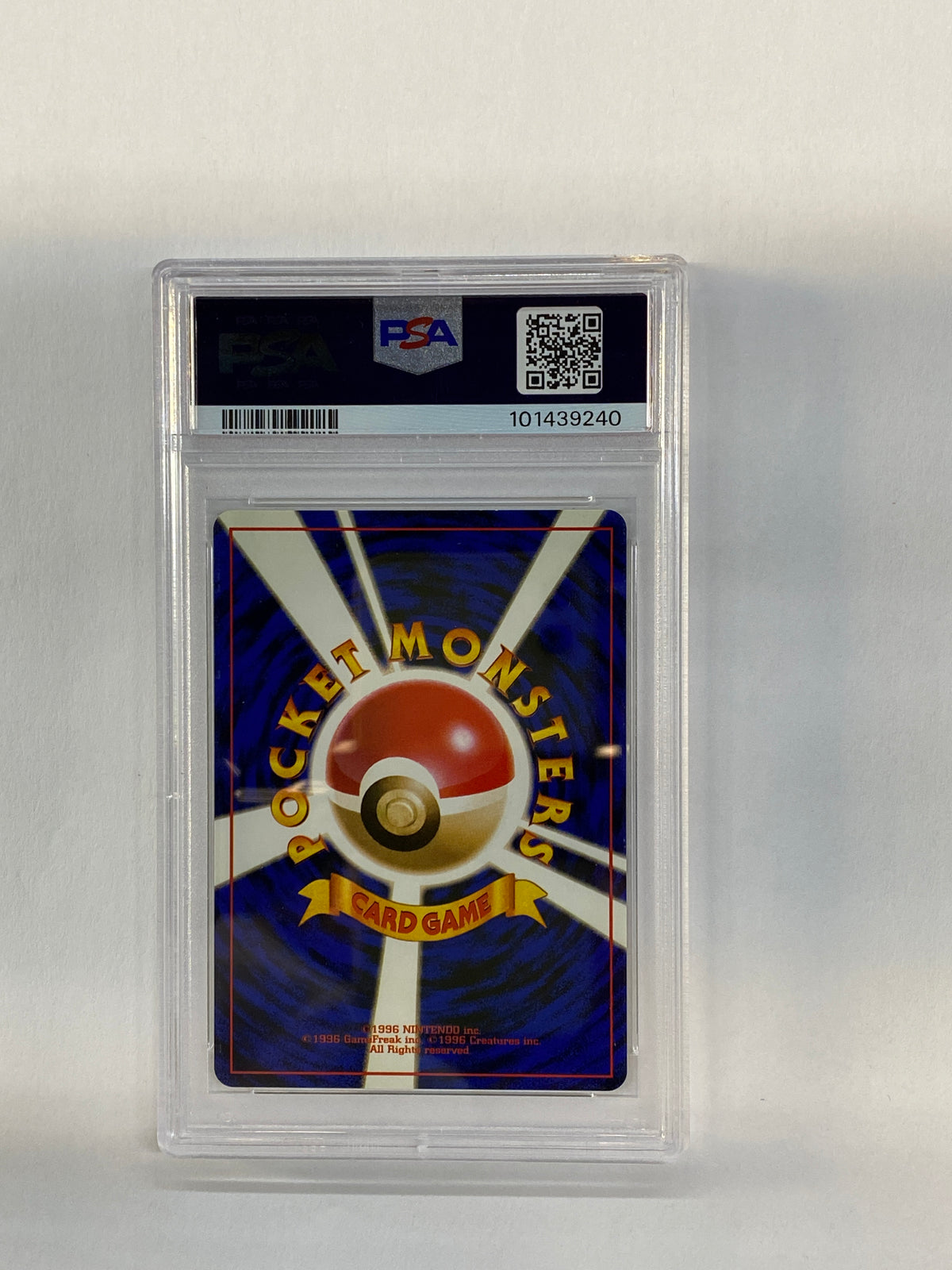 1997 Pokemon Japanese Jungle Scyther 123 Holo PSA 9