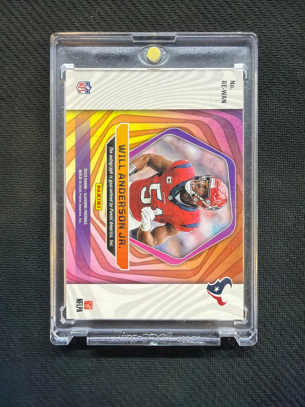 2023 Panini Illusions Will Anderson Jr Rookie Endorsements /334 Texans