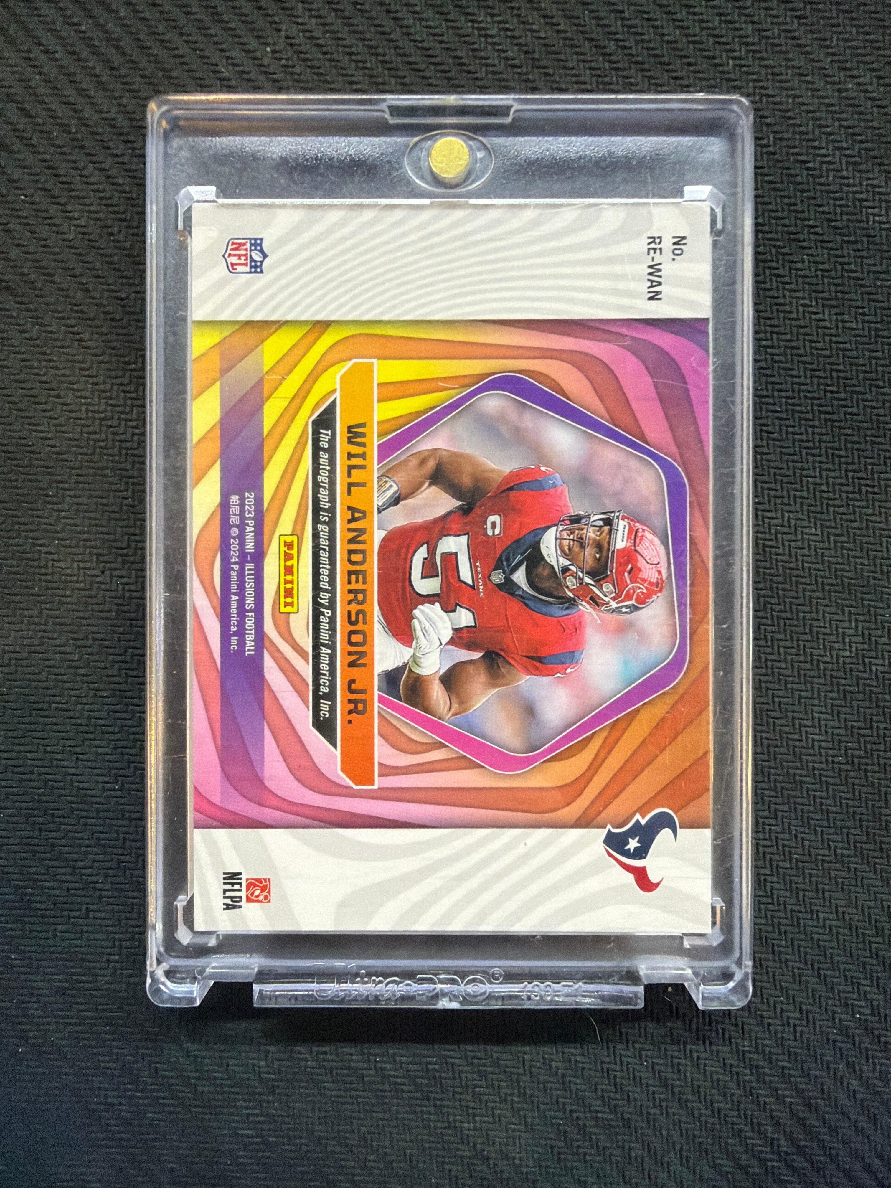 2023 Panini Illusions Will Anderson Jr Rookie Endorsements /334 Texans