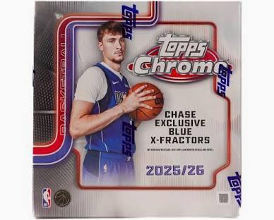 2025/26 Topps NBA Chrome Mega Box