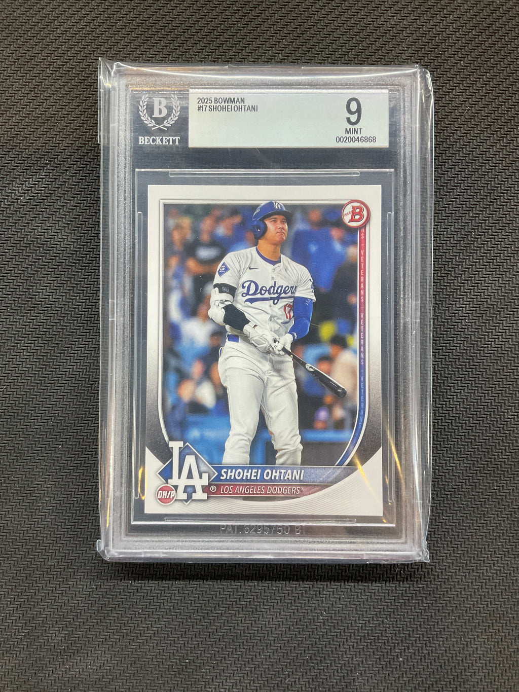 2025 Bowman Shohei Ohtani BGS 9