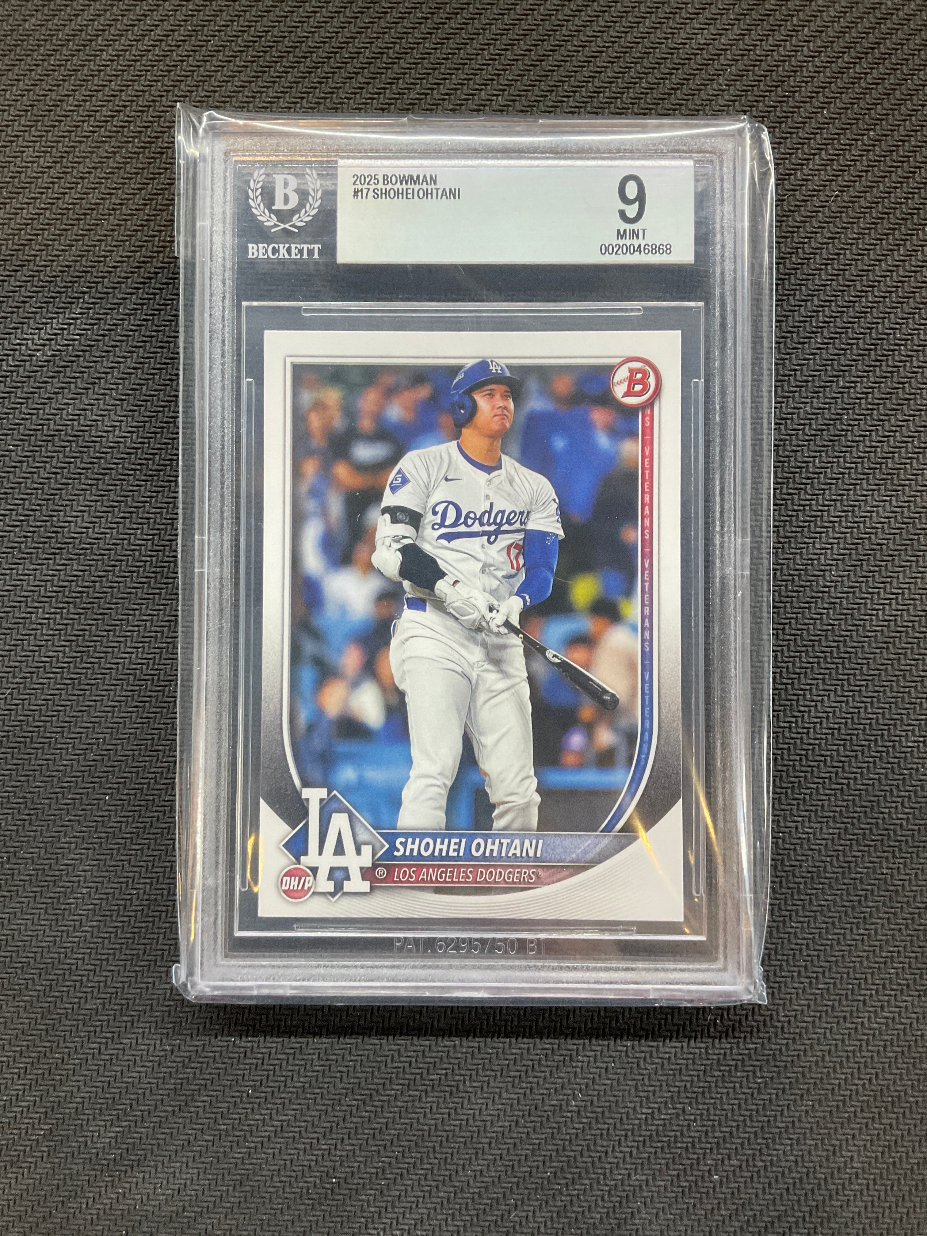 2025 Bowman Shohei Ohtani BGS 9