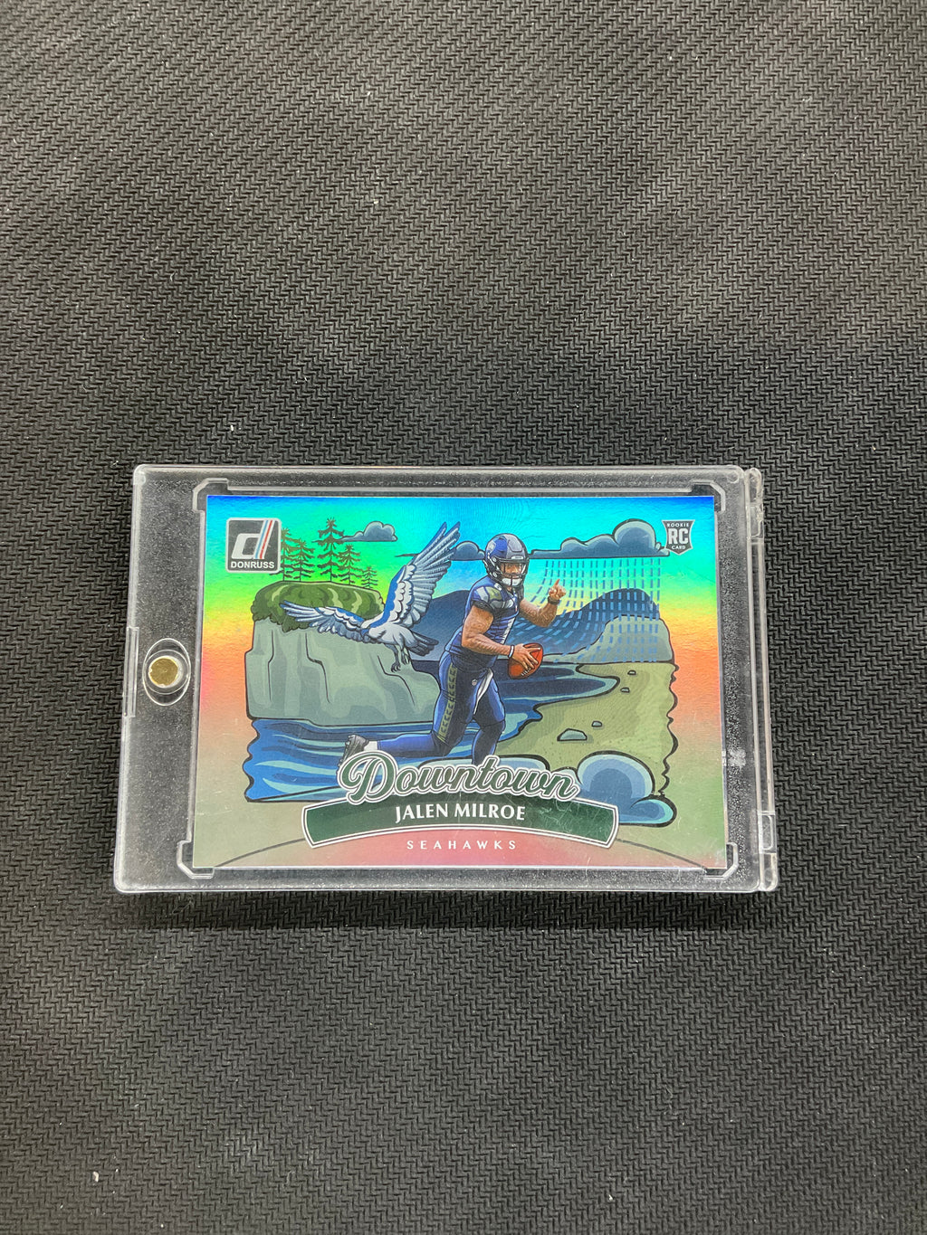 2025 Panini Donruss Jalen Milroe Downtown #20 Horizontal