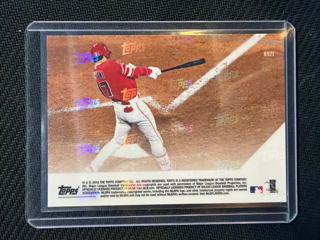 2018 Topps Now Shohei Ohtani Japanese #692J Rookie Angels
