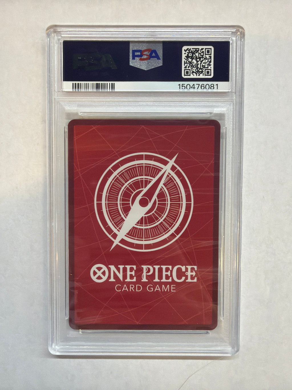 2025 One Piece PSA Magazine Exclusive Shanks 001 PSA 10