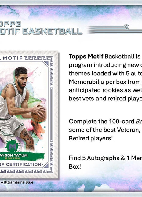23/24 TOPPS MOTIF BASKETBALL HOBBY