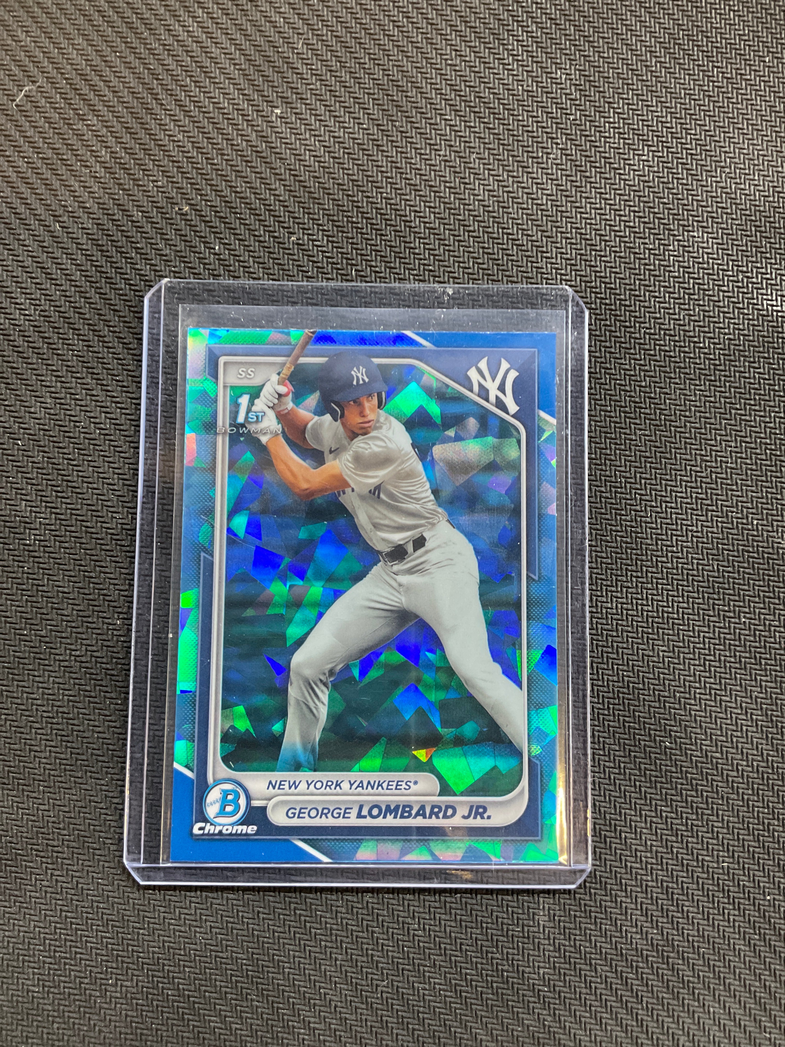 2024 Bowman Sapphire George Lombard Jr. 1st Bowman Yankees