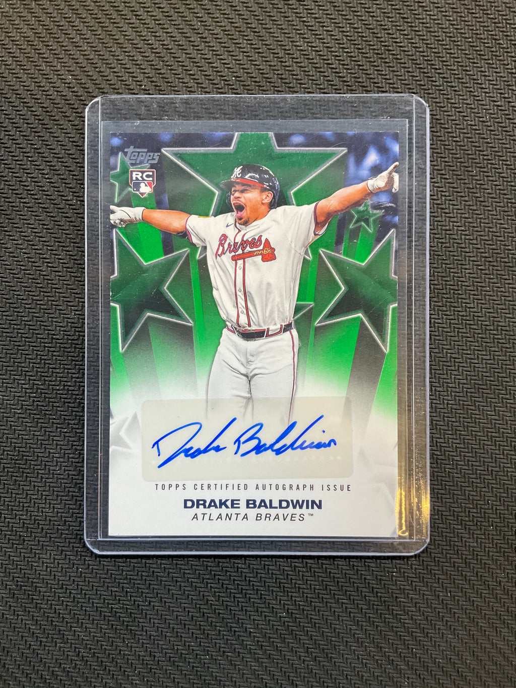 2025 Topps Drake Baldwin Rookie Auto Green /99 Braves