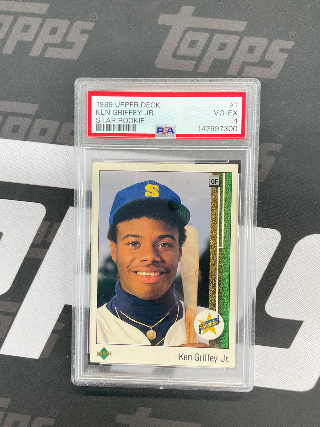 1989 Upper Deck Ken Griffey Jr. Star Rookie PSA 4