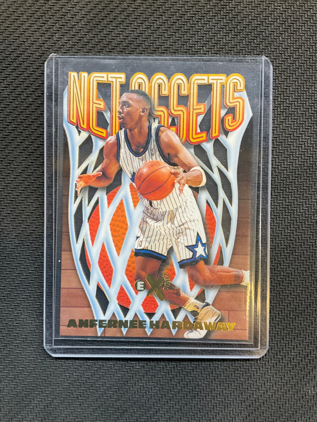 1996 Skybox E-X2000 Anfernee Hardaway Net Assets #5 Magic