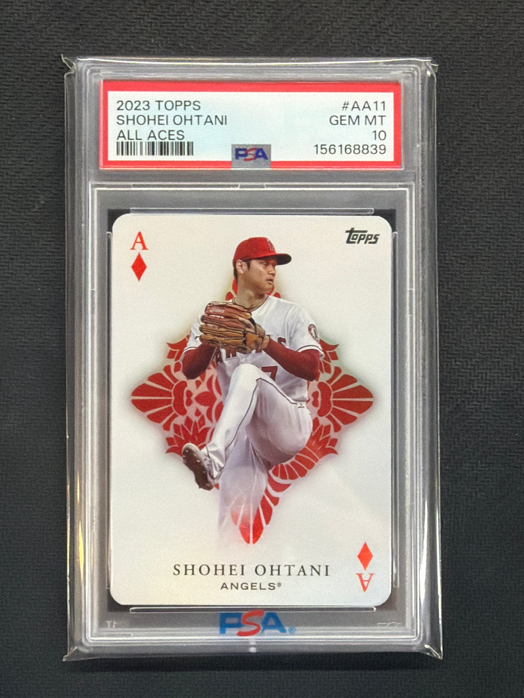 2023 Topps Shohei Ohtani All Aces PSA 10 839