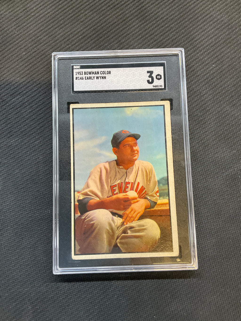 1953 Bowman Color Early Wynn SGC 3