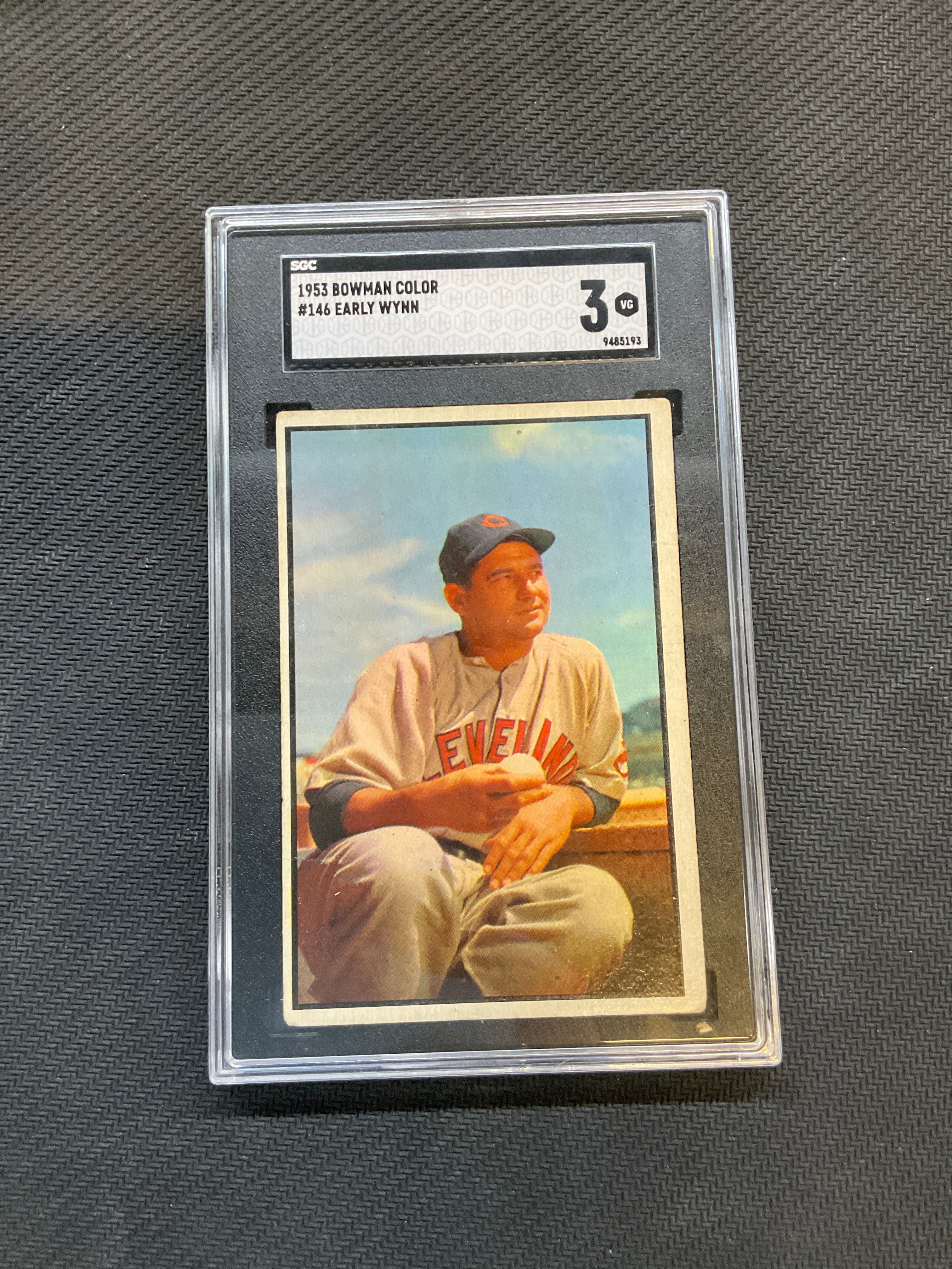 1953 Bowman Color Early Wynn SGC 3