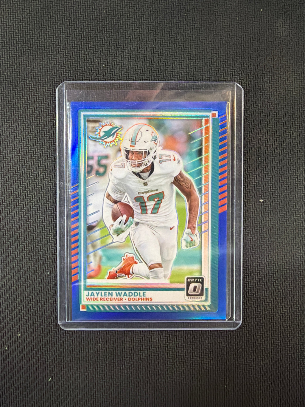 2025 Panini Optic Jaylen Waddle Blue /249 Alabama