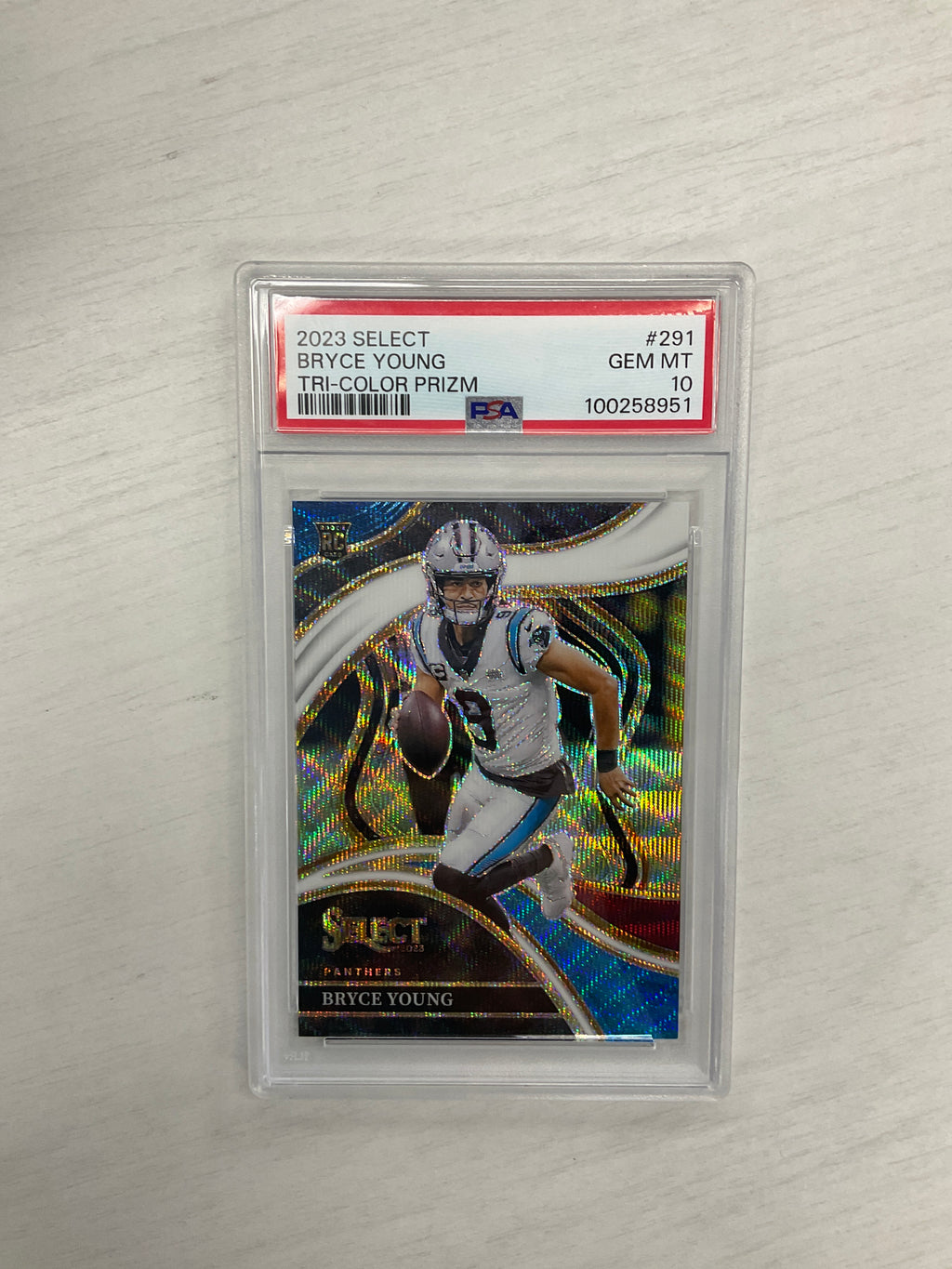 2023 Select Bryce Young Tri-Color /149 PSA 10