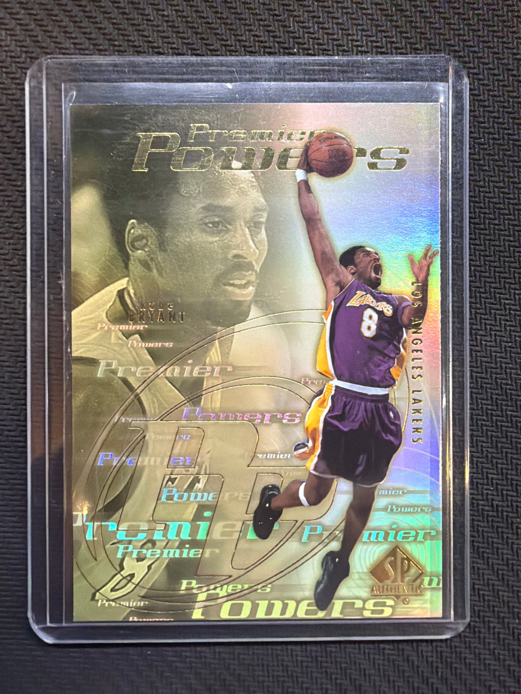 2000 SP Authentic Kobe Bryant Premier Powers #P3 Lakers