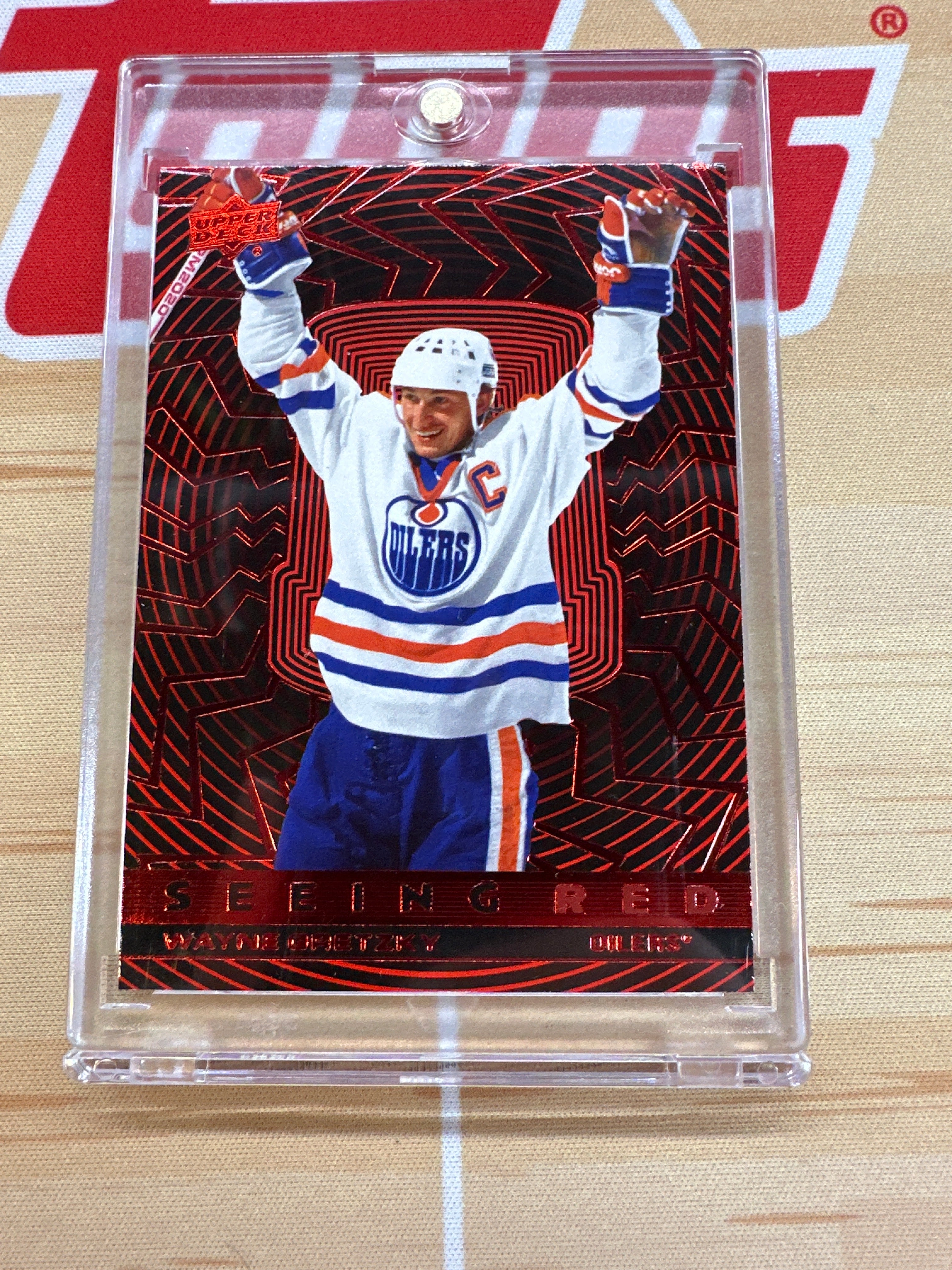 2023-24 Upper Deck Extended Wayne Gretzky Seeing Red Oilers