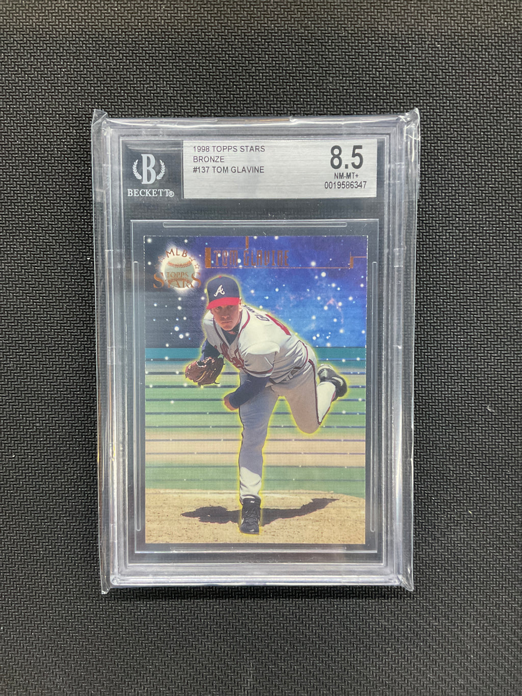 1998 Topps Stars Tom Glavine Bronze /9799 BGS 8.5 Braves