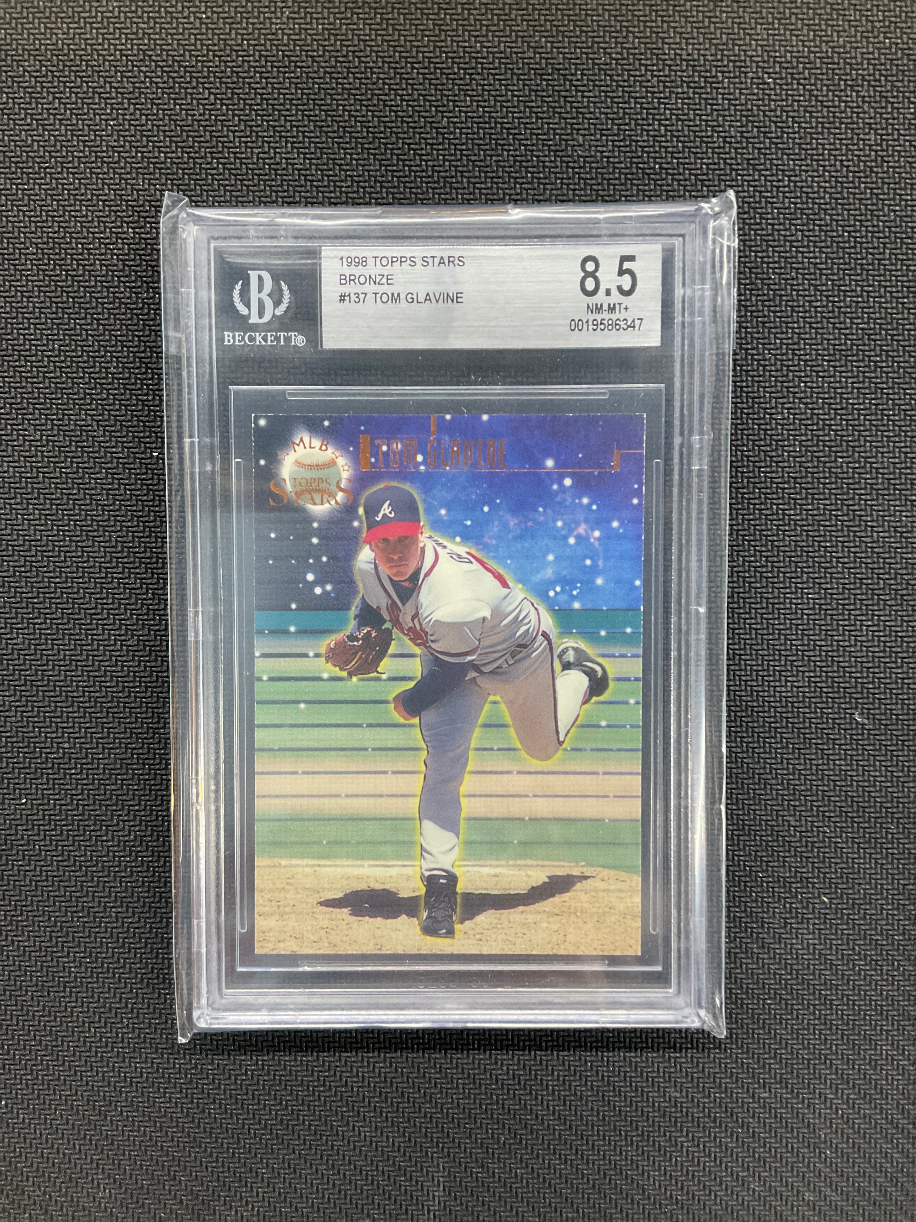 1998 Topps Stars Tom Glavine Bronze /9799 BGS 8.5 Braves