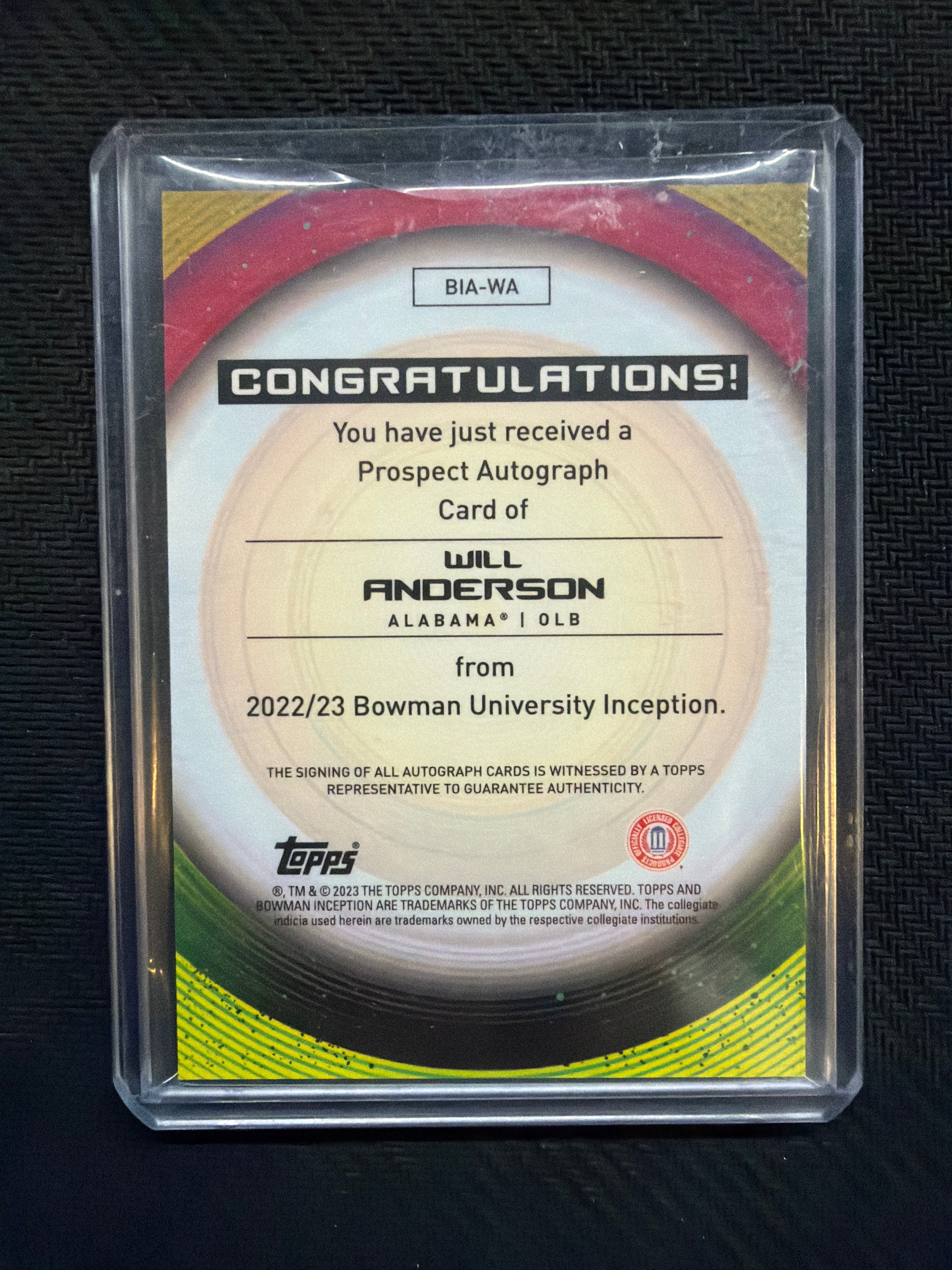 2023 Bowman U Inception WIll Anderson Auto Alabama