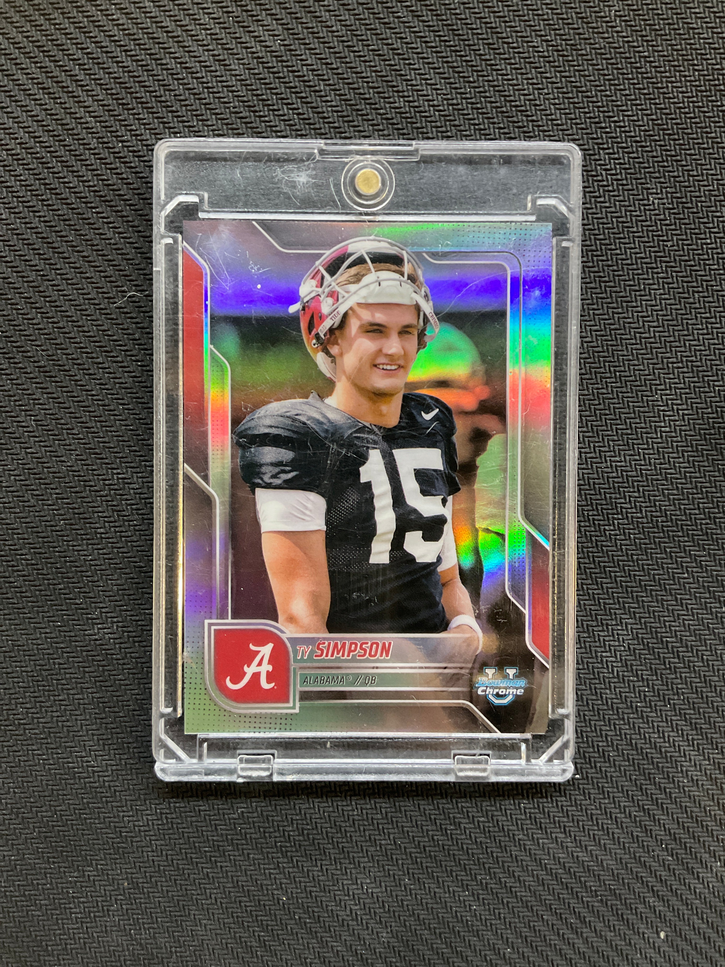 2025 Bowman U Chrome Ty Simpson Rookie Image Variation Alabama
