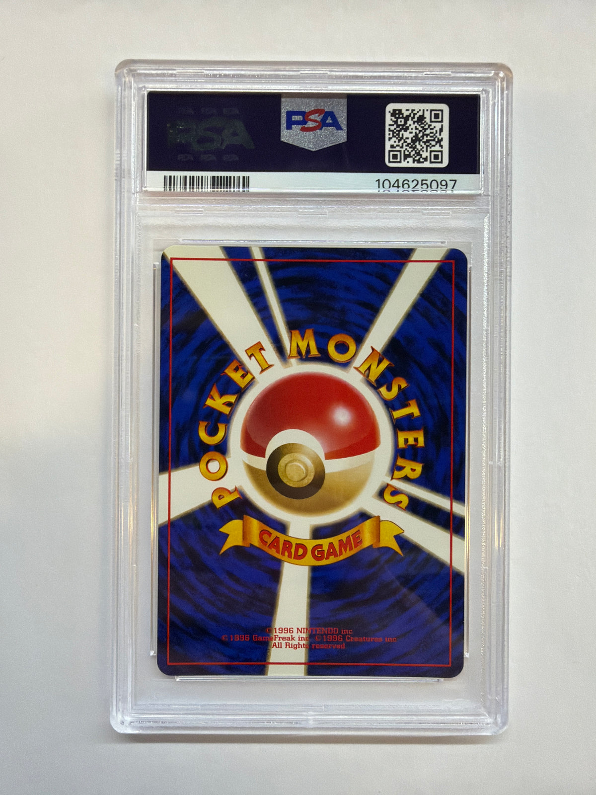 1999 Jpn Blaine's Charmander 4 PSA 9