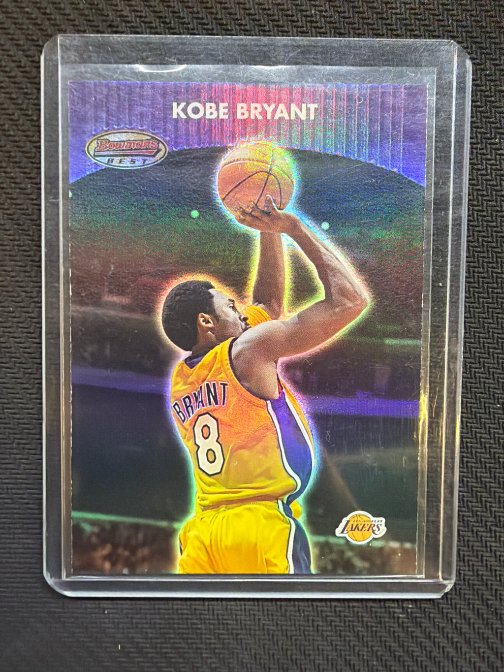 2001 Bowman's Best Kobe Bryant Foil #75 Lakers