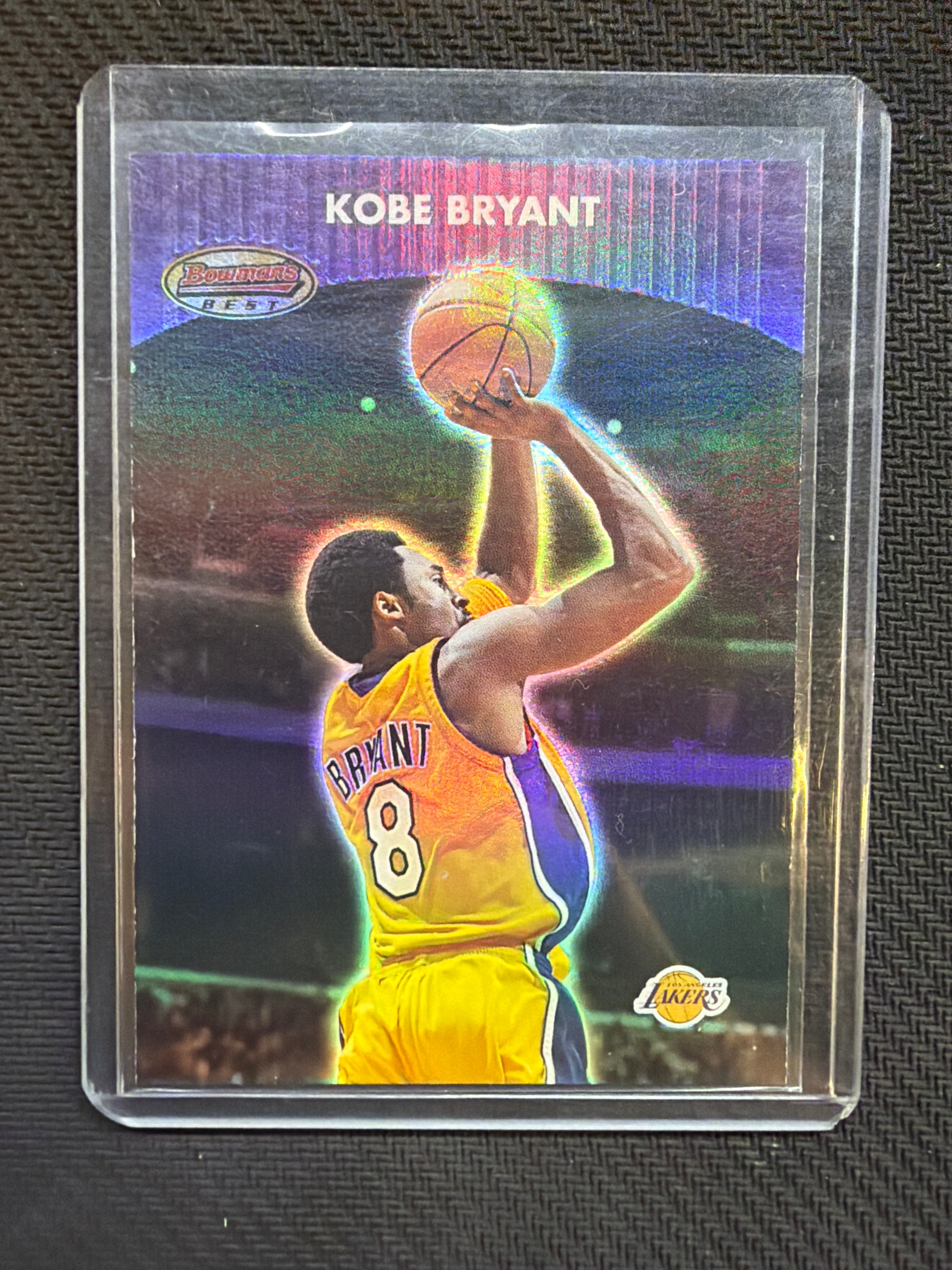 2001 Bowman's Best Kobe Bryant Foil #75 Lakers