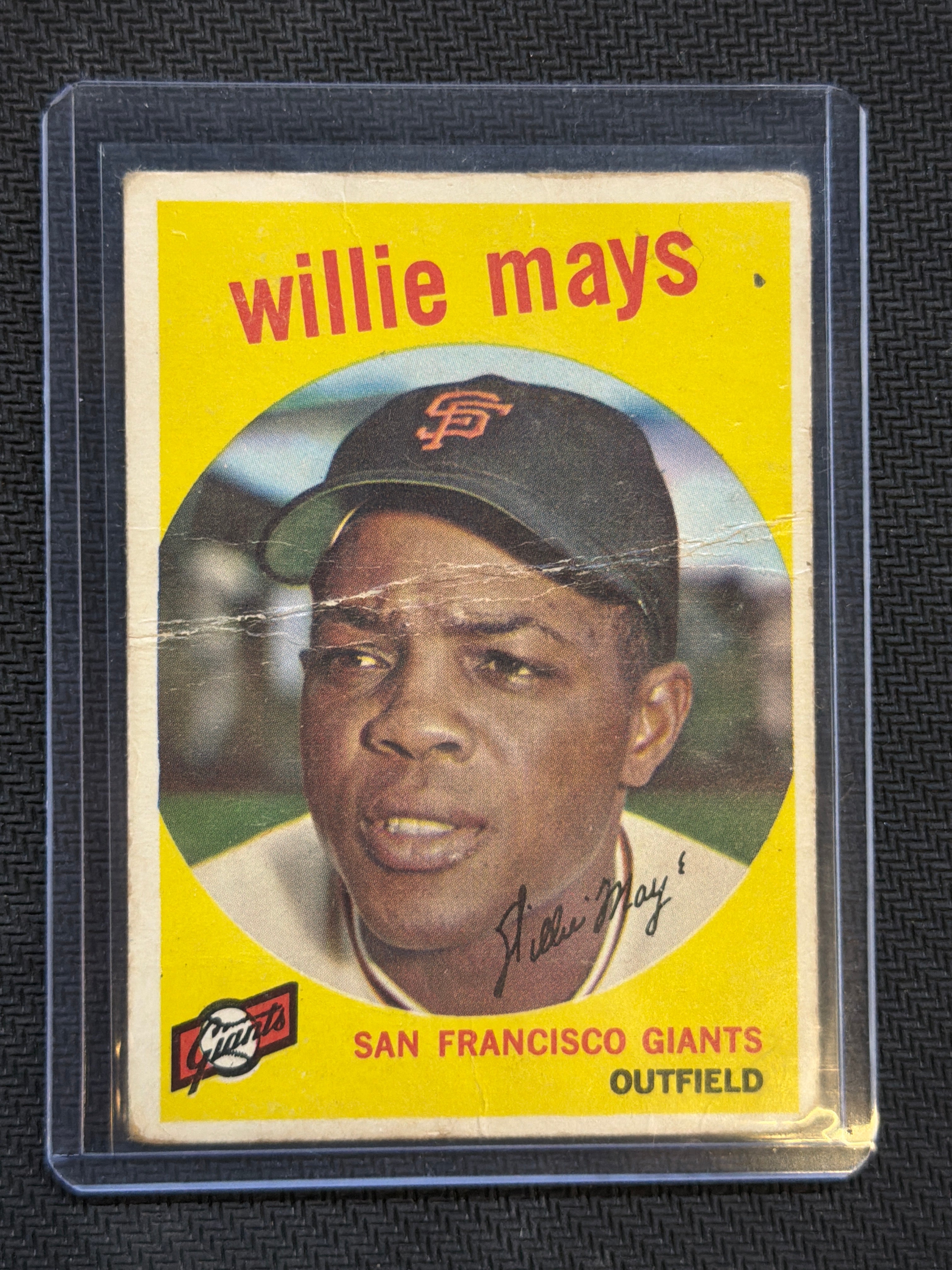 1959 Topps Willie Mays #50 Giants 1