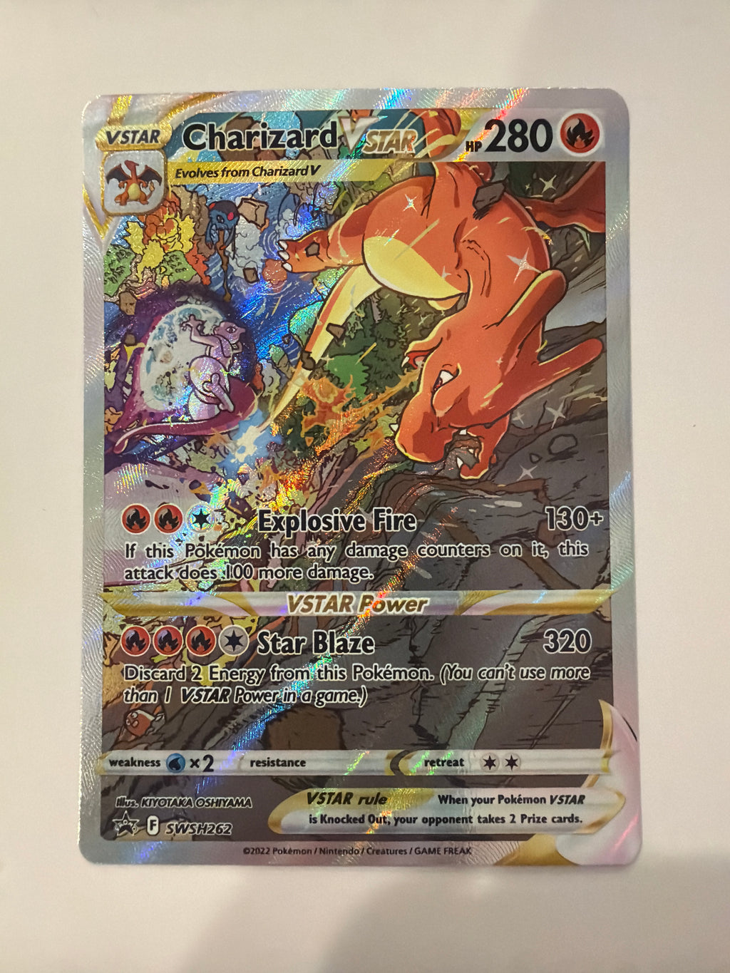 2022 Charizard VSTAR SWSH262