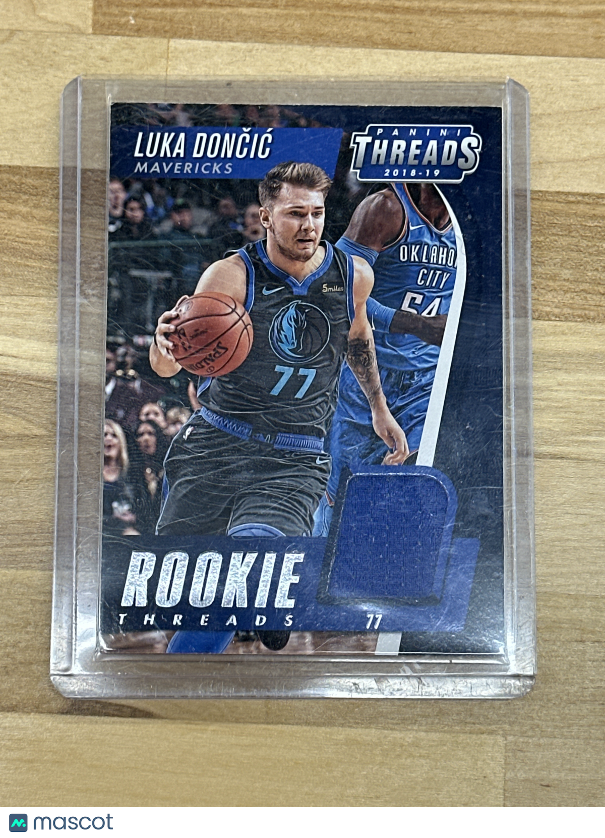2018 Threads Luka Doncic Rookie Patch Game Worn