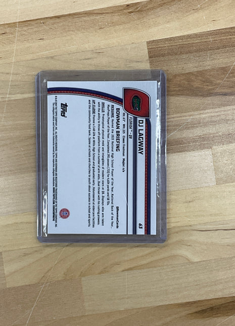 2024 Bowman U DJ Lagway Gold Shimmer /50 Florida
