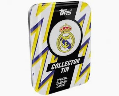 2025/26 Topps Real Madrid Collector Tin Club Exclusives