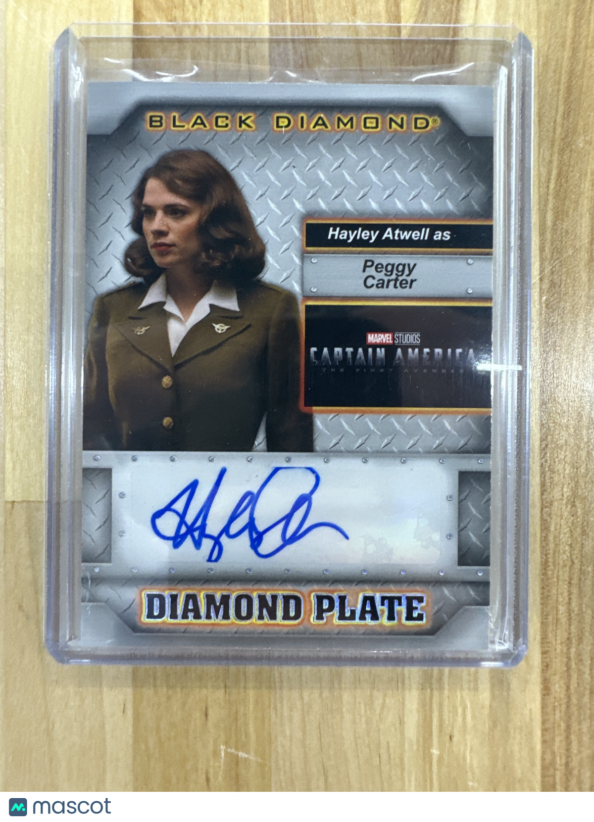 2021 Upper Deck Peggy Carter Hayley Atwell Auto Diamond