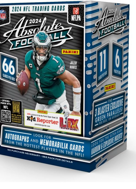 2024 Panini Absolute Football 6 Pack Blaster Box