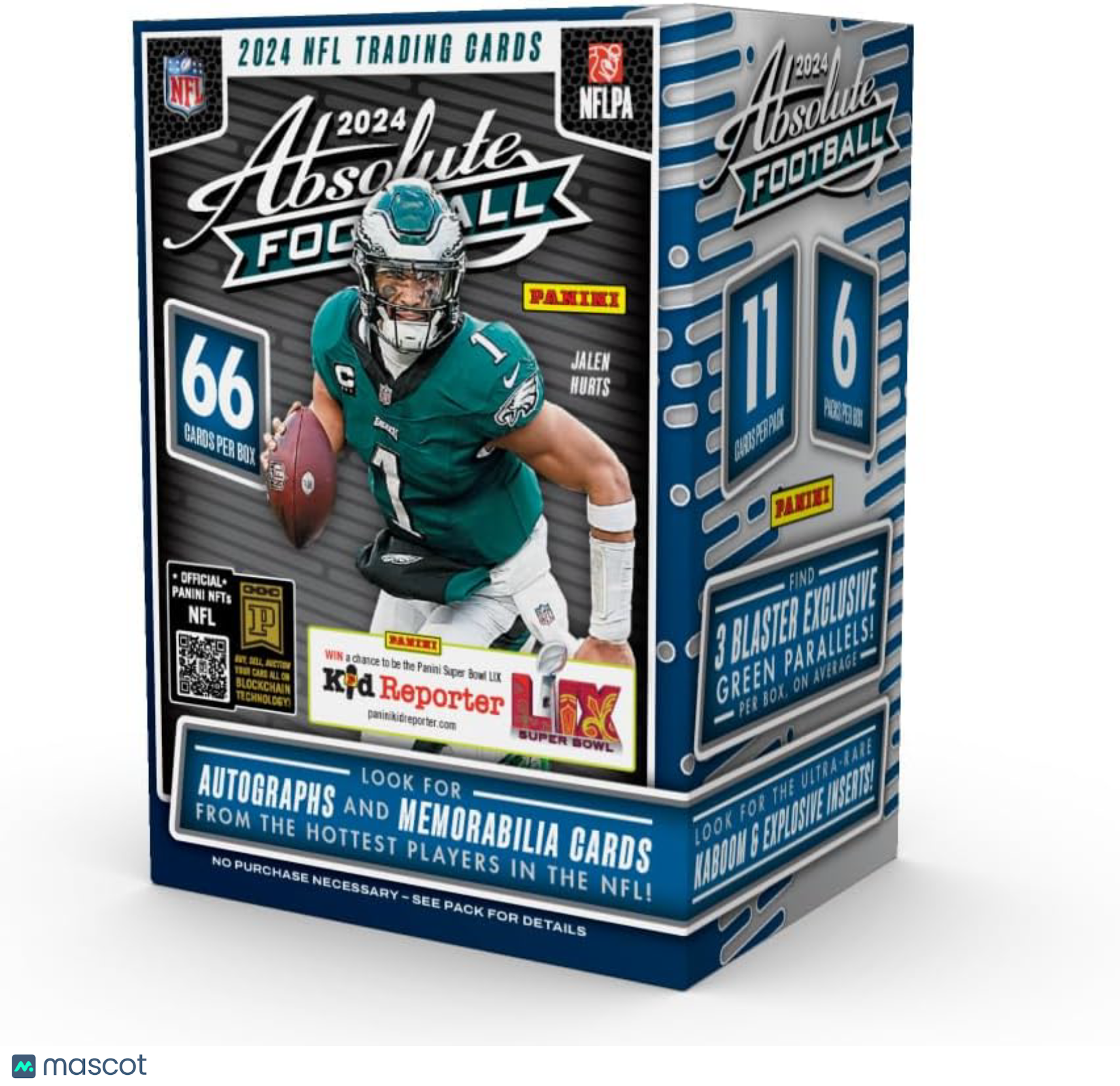2024 Panini Absolute Football 6 Pack Blaster Box