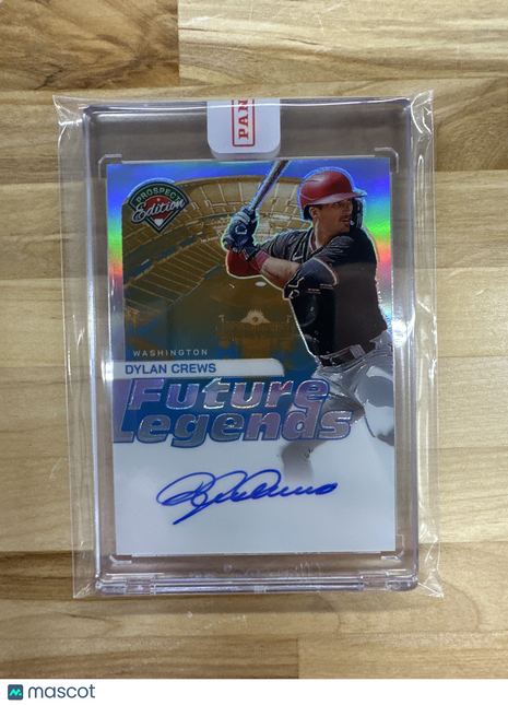 2024 Prospect Dylan Crews Auto /25 Silver