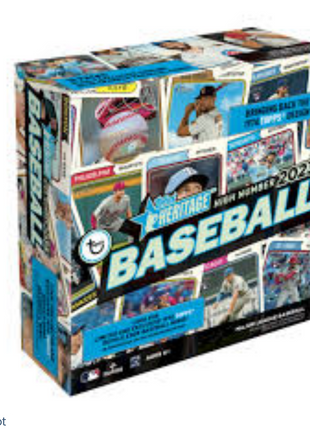 2023 Heritage High Number Mega Box