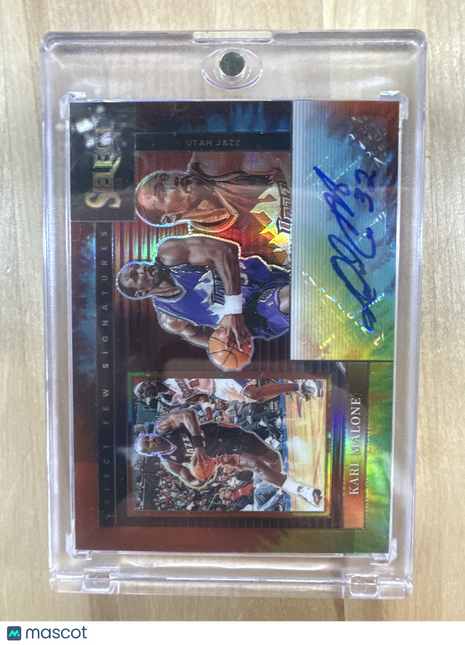 2023-24 Select Karl Malone Tye Die Auto /25 Jazz