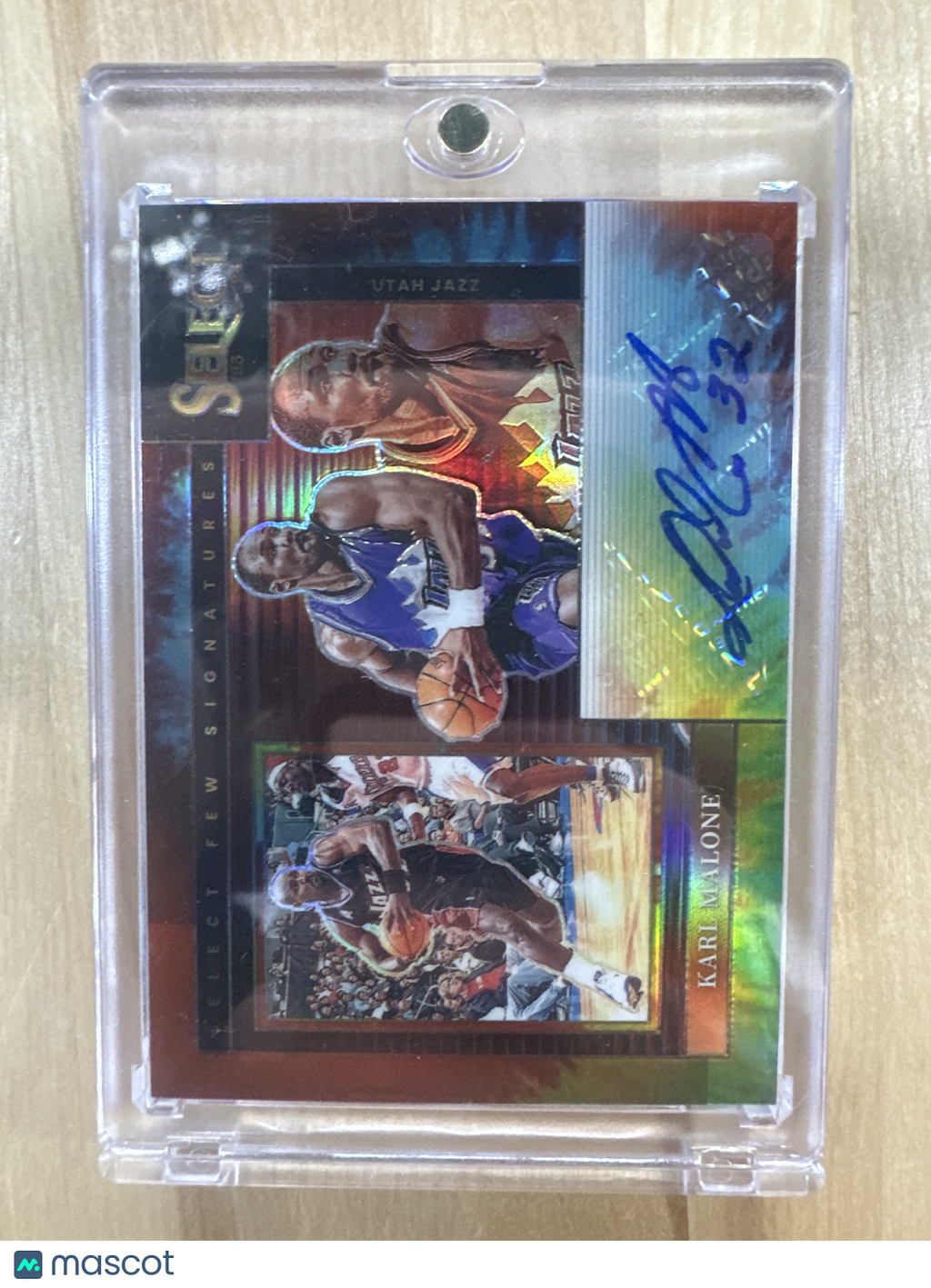 2023-24 Select Karl Malone Tye Die Auto /25 Jazz