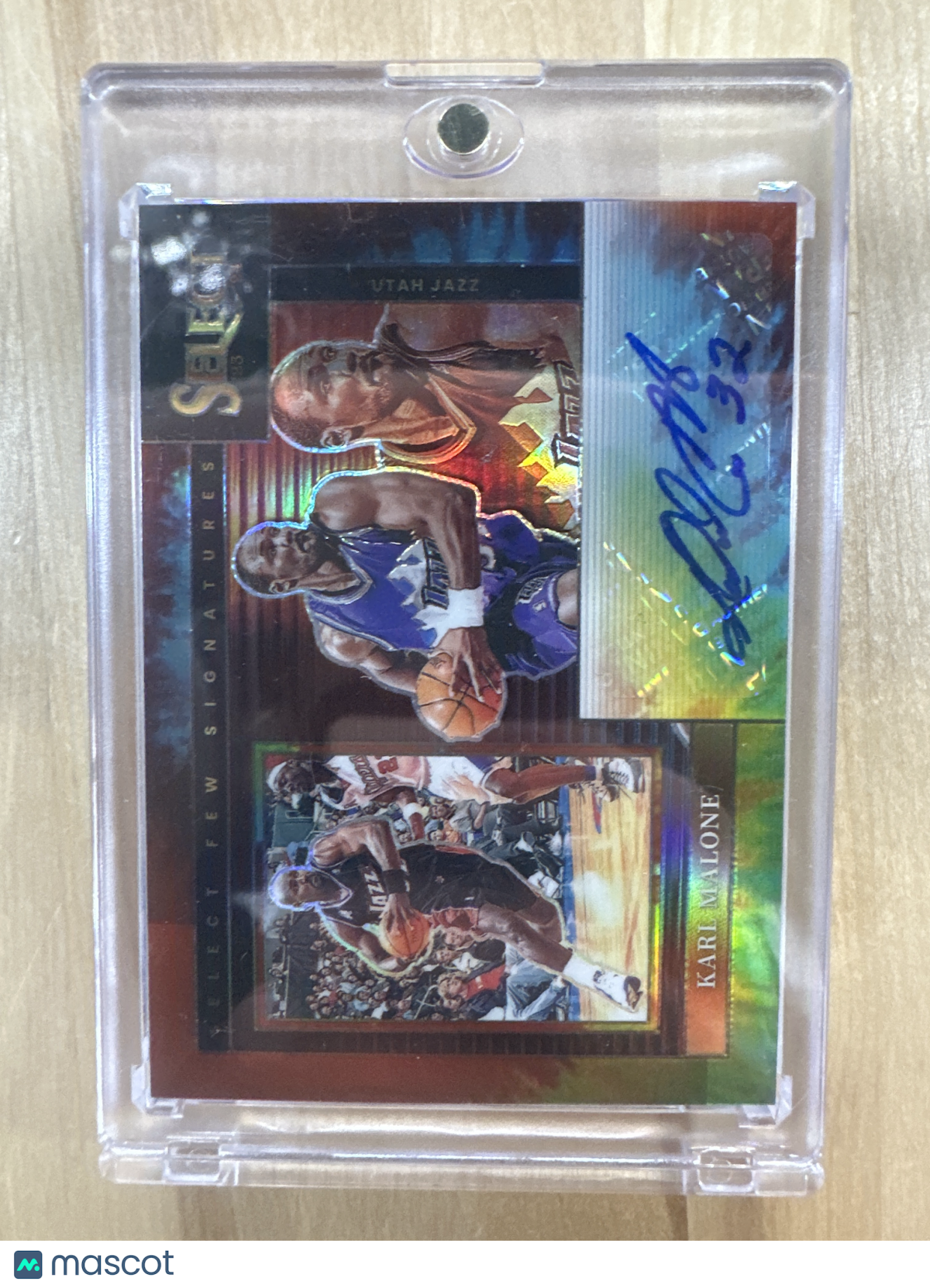 2023-24 Select Karl Malone Tye Die Auto /25 Jazz