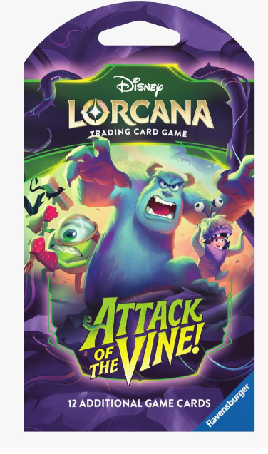 Lorcana: Attack of the Vine! Sleeved Booster