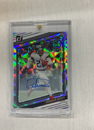 2022 Donruss Derrick Henry Dominators Auto /10
