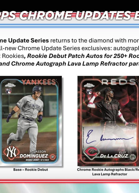 2024 Topps Chrome Update Mega Box