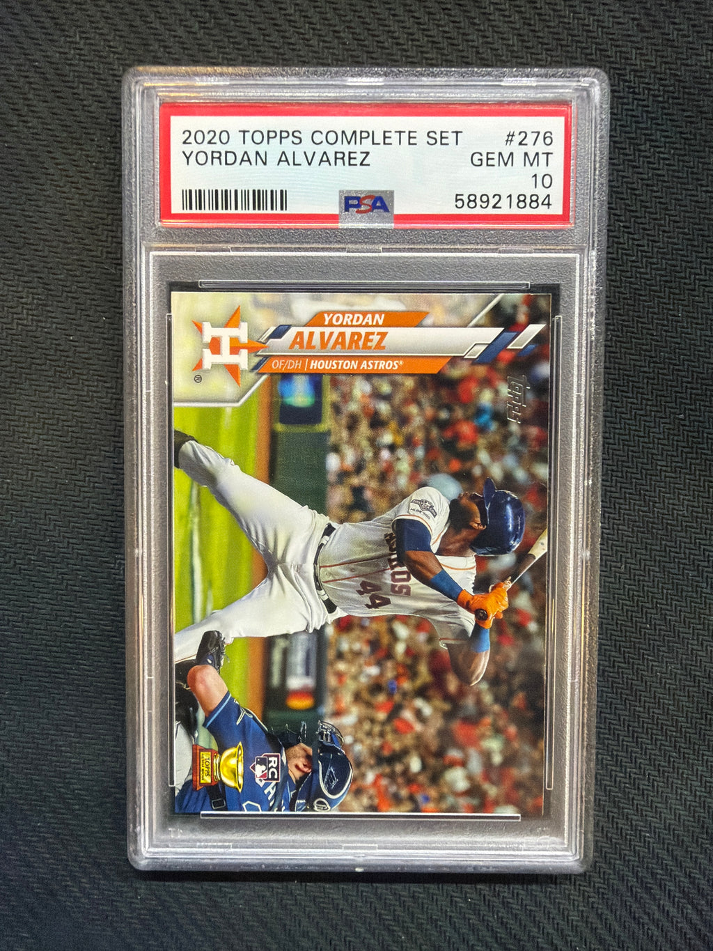 2020 Topps Complete Set Yordan Alvarez Rookie PSA 10 Astros