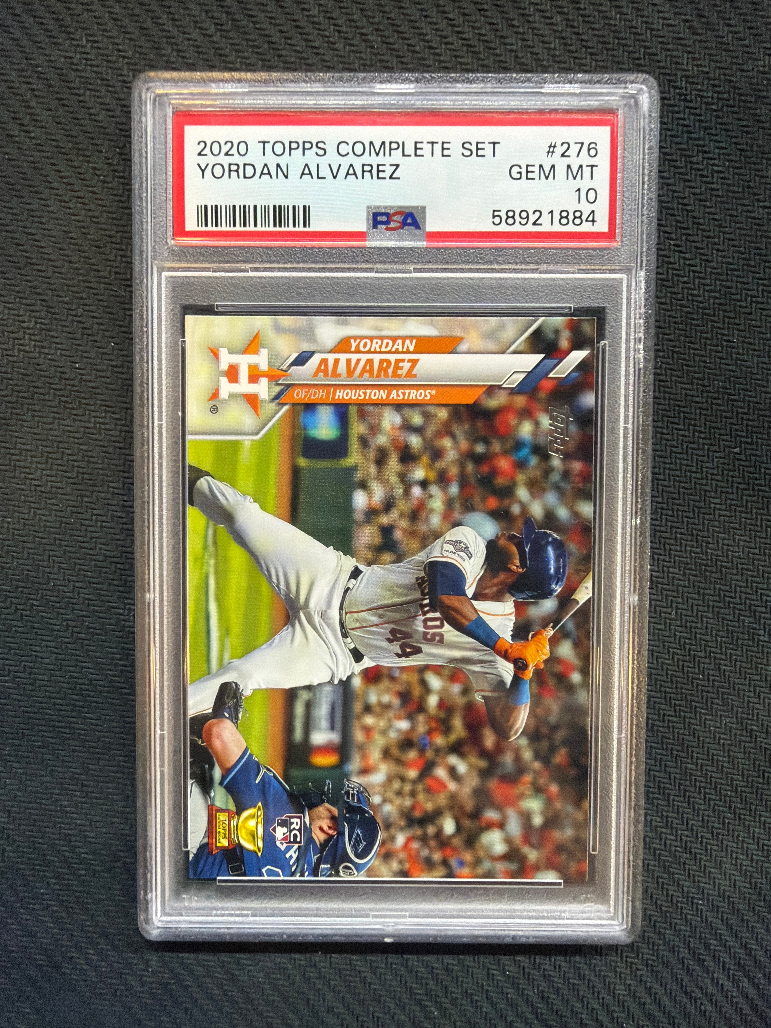 2020 Topps Complete Set Yordan Alvarez Rookie PSA 10 Astros