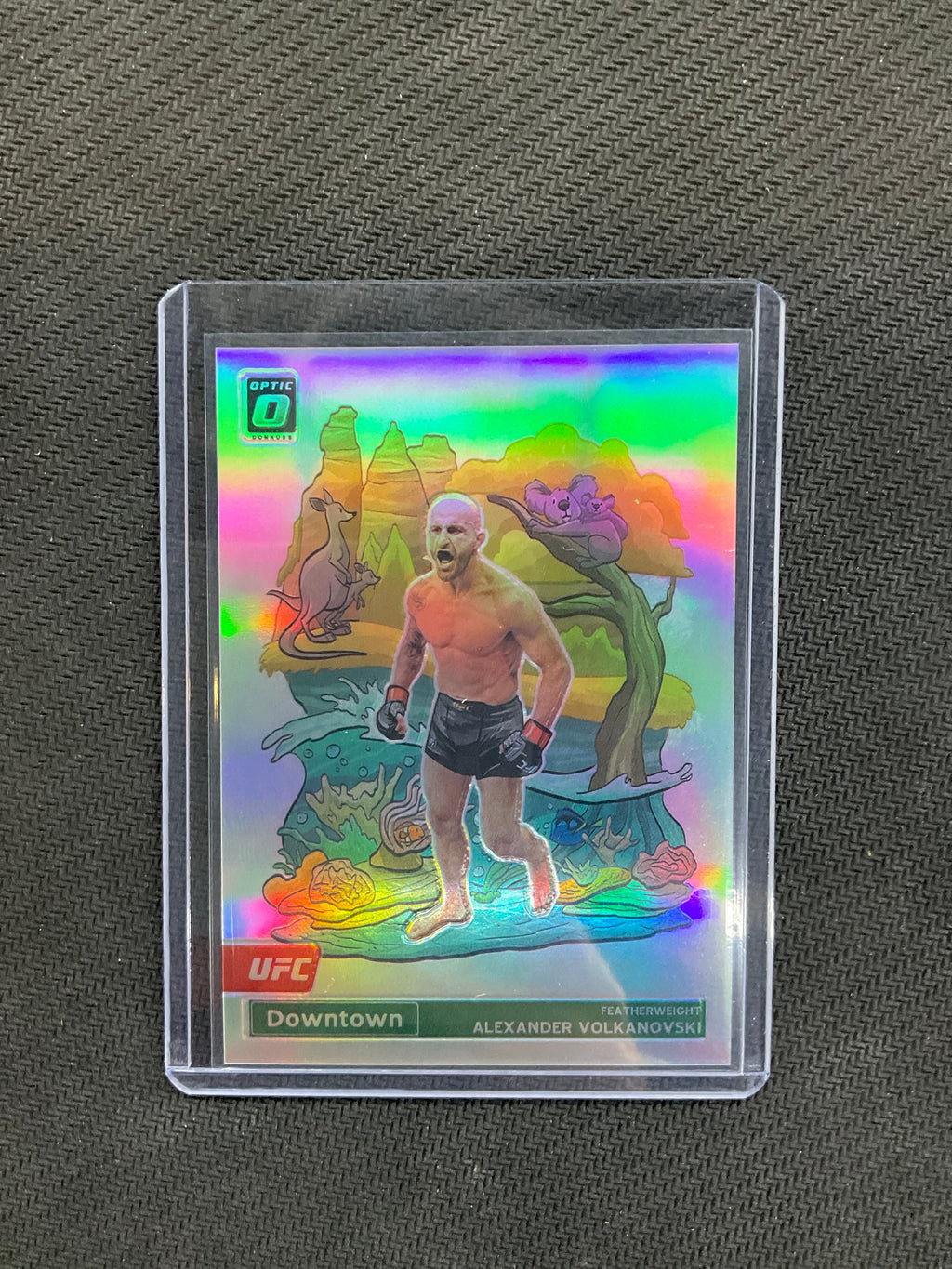 2023 Donruss Optic Alexander Volkanovski Downtown UFC #6